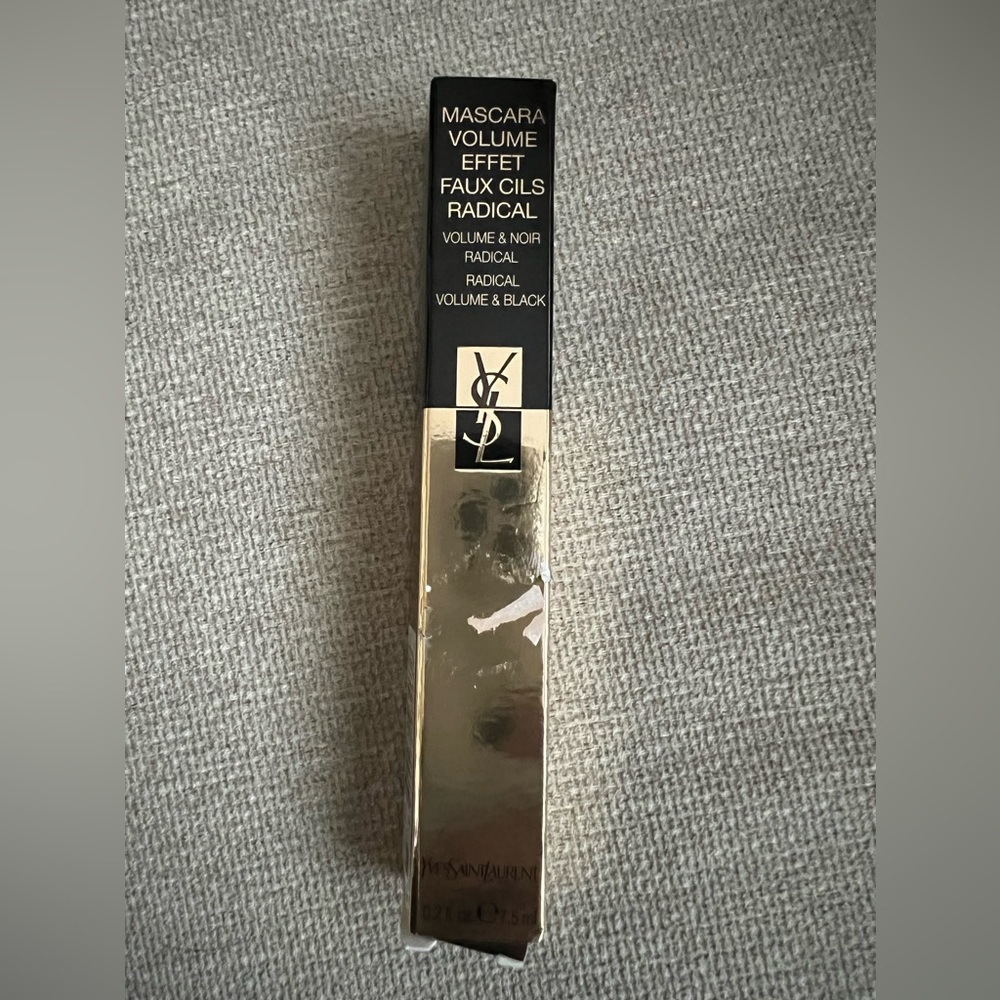 YSL Yves Saint Laurent RADICAL VOLUMIZING MASCARA Black Over Black $32 New